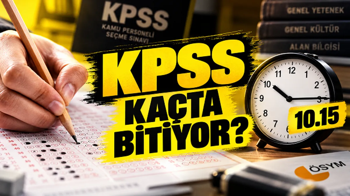 2026 KPSS Maratonu Başladı: Genel Yetenek-Genel Kültür Oturumu 10.15'te