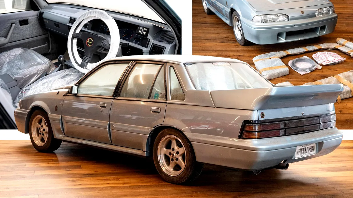 35 Yıl Garajda Bekleyen 12 Milde 1988 Holden Walkinshaw Ortaya Çıktı