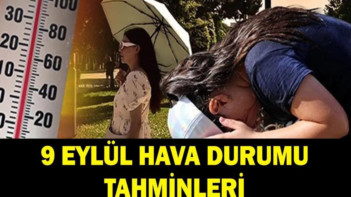 9 Eylül Hava Durumu: Doğu Karadeniz'de Sağanak Uyarısı