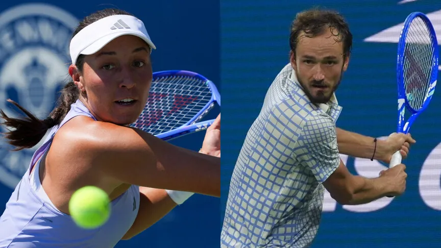 ABD Açık'ta Pegula ve Medvedev Turu Geçti