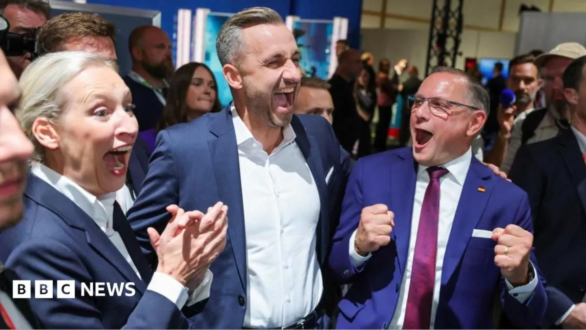 Almanya'nın Saksonya-Anhalt eyaletinde aşırı sağın tarihi zaferi: AfD iktidar kapısına dayanıyor