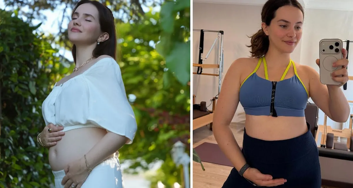 Almila Ada'dan Doğuma Hazırlık: Pilates Dersleri ile Formda Kalıyor