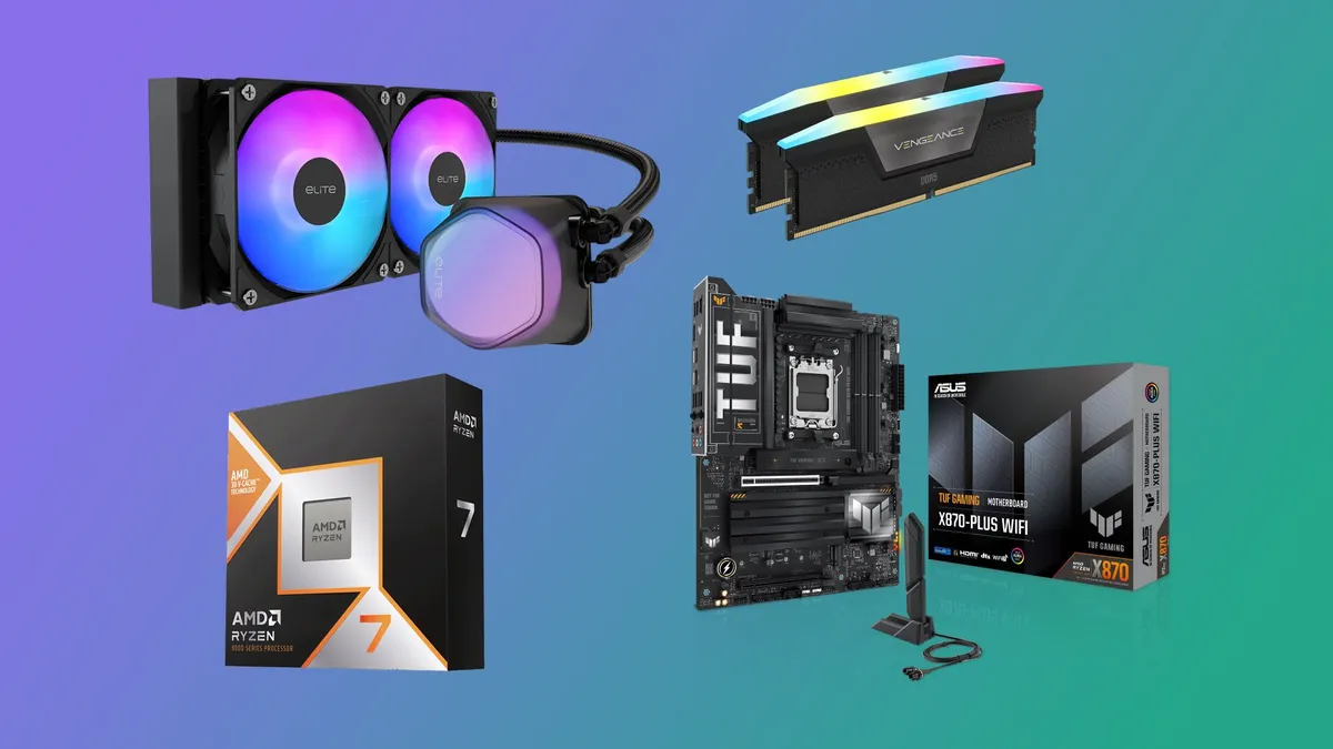 AMD Ryzen 7 9800X3D ve X870E Anakart İçeren Oyun PC Paketi 1.109 Dolara Satışta