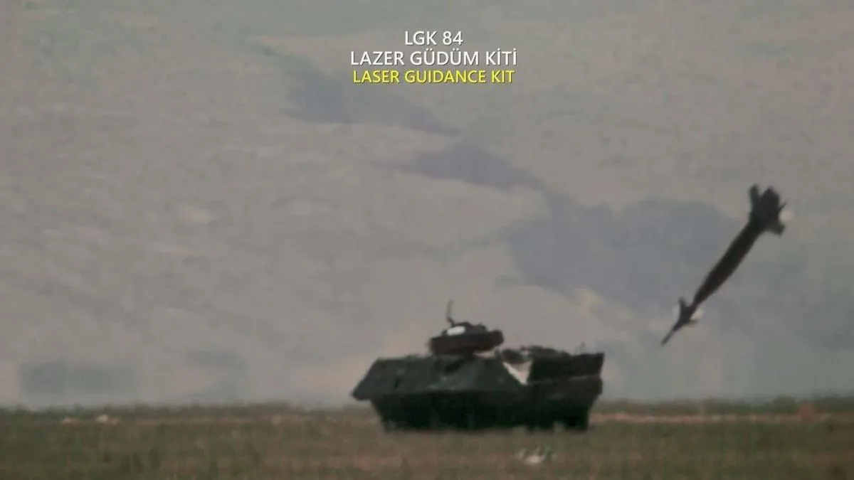 ASELSAN'ın Milli Güdüm Sistemleri 4 Atışta 4 İsabet Başarısı Gösterdi