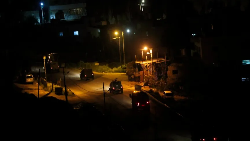 Batı Şeria'da İsrail baskını: Bir Filistinli ağır yaralandı
