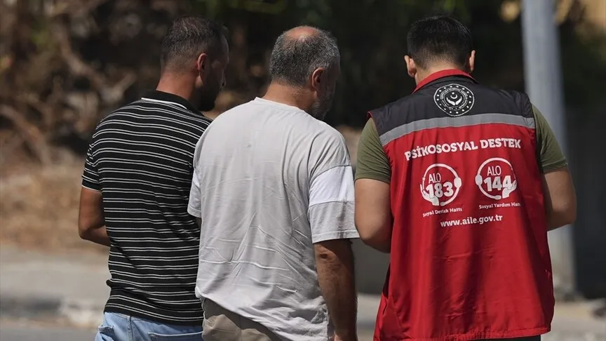 Batık gemi kazasında ailelere uzatılan destek eli