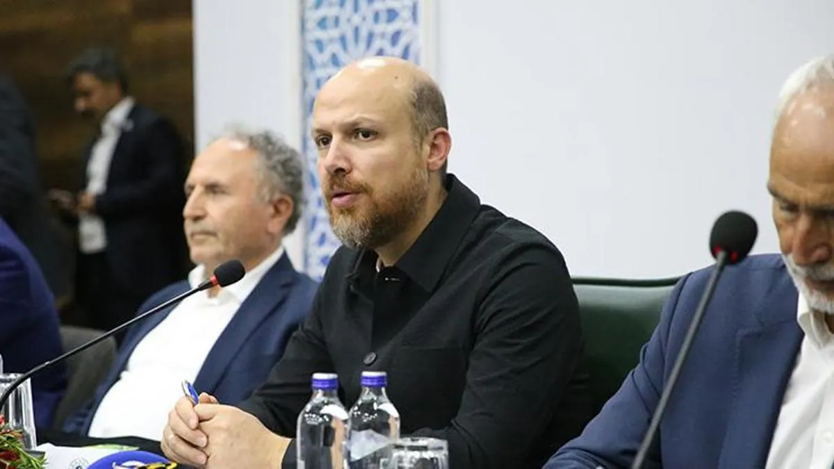 Bilal Erdoğan'dan Diyarbakır'da 'Terörsüz Türkiye' vurgusu