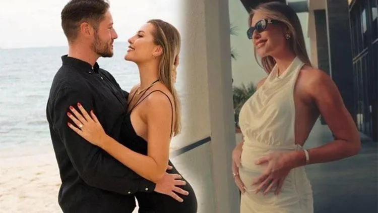 Chloe Loughnan, mimar eşiyle ilk bebeği için gün sayıyor