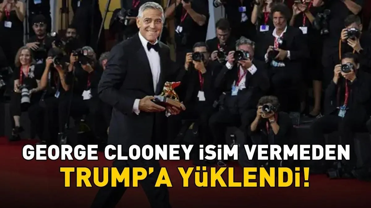 Clooney'den Venedik'te Sert Mesaj: "Beceriksiz Yöneticilerle Yaşamak Zor"