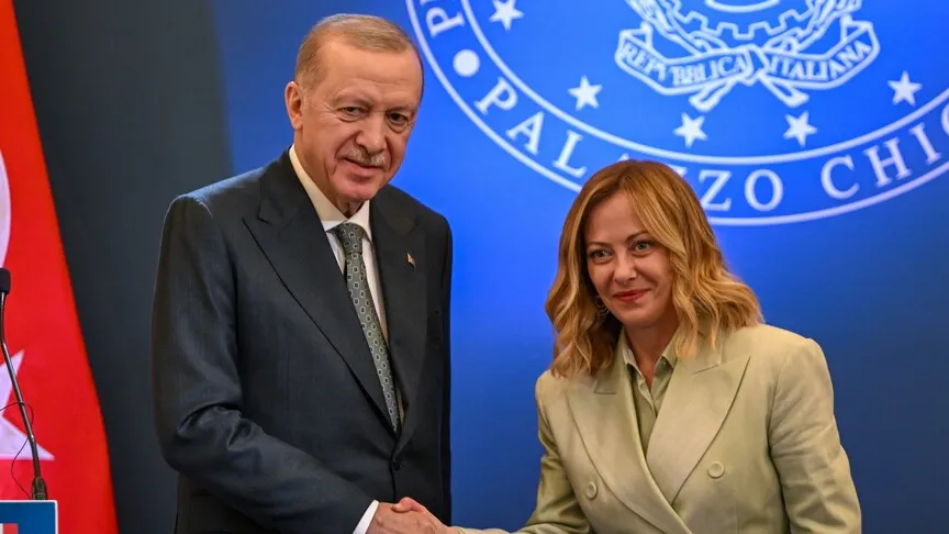 Cumhurbaşkanı Erdoğan'dan İtalya Başbakanı Meloni'ye Tebrik