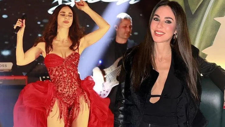 Defne Samyeli'den bikinili pozlar: Kaslarıyla şov yaptı