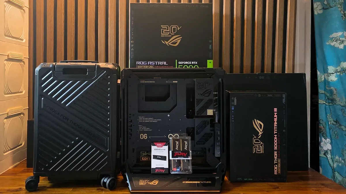 Ekran kartı kıtlığı, Asus'un 11 bin dolarlık özel paketini avantajlı hale getirdi