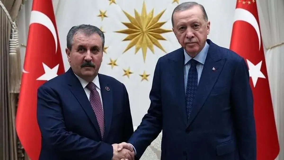 Erdoğan'dan Destici'ye resmi kabul