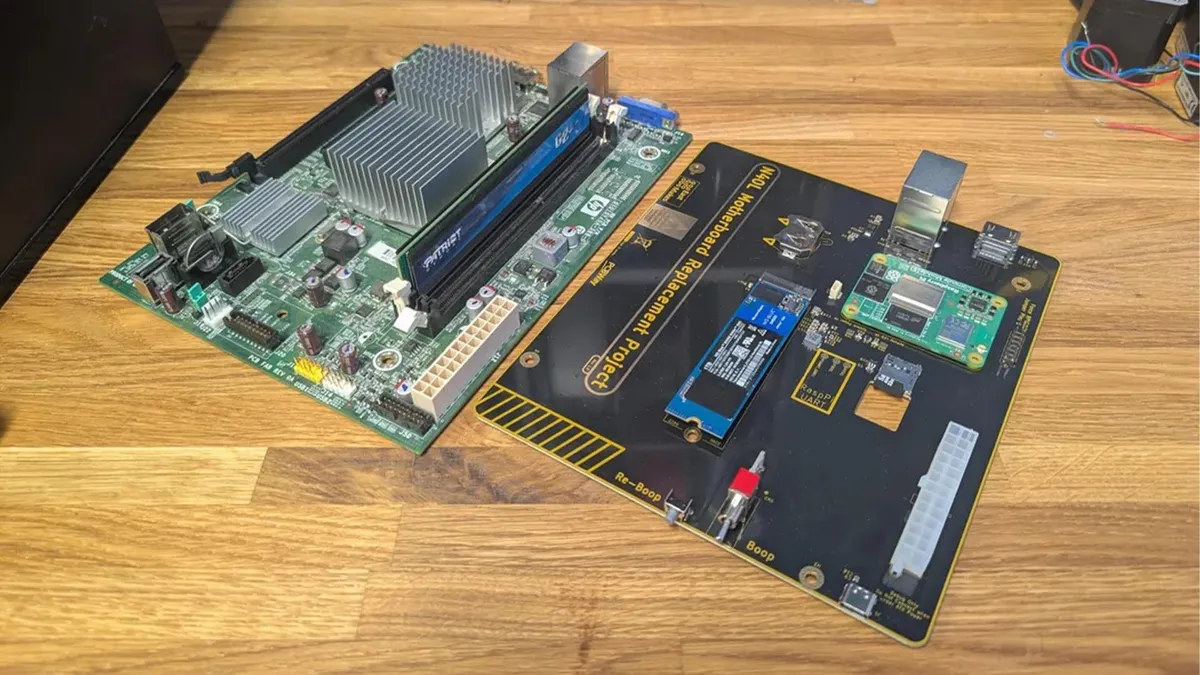 Eski HP Sunucusu Raspberry Pi CM5 ve NVMe SSD ile Yeniden Canlandırıldı