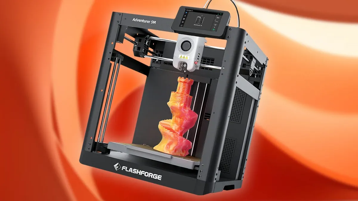 Flashforge Adventurer 5M 3B Yazıcısı İndirime Girdi