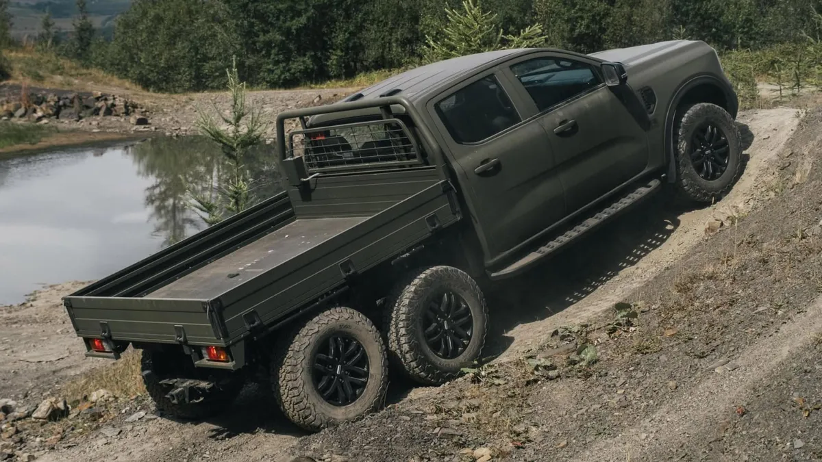 Ford ve İş Ortakları, Britanya Ordusu İçin Hibrit Askeri Pick-up Teklifi Sundu