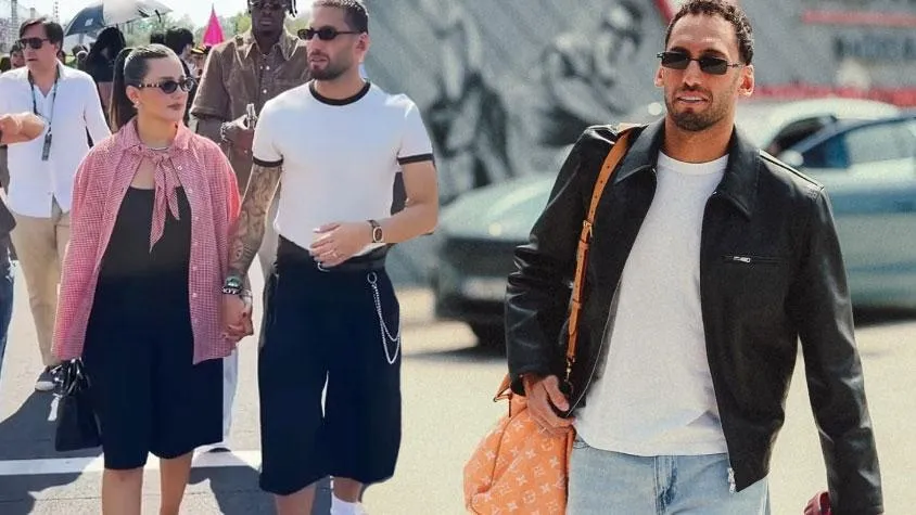 Hakan ve Sinem Çalhanoğlu'ndan F1'de Stil Dersi