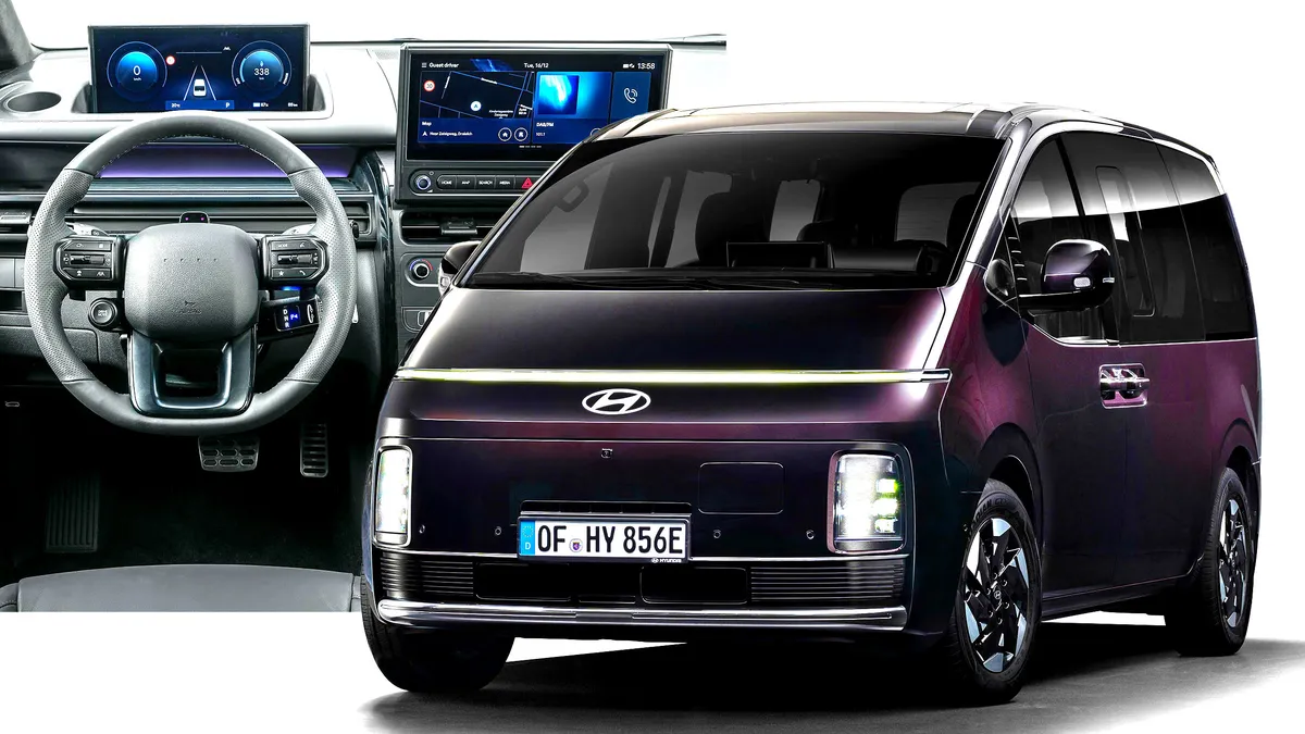 Hyundai'den VW ID. Buzz'a Boyut ve Fiyat Avantajı Sunan Yeni Elektrikli Van: Staria Electric