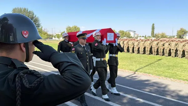 Iğdır'da şehit düşen askerin naaşı Yüksekova'ya gönderildi