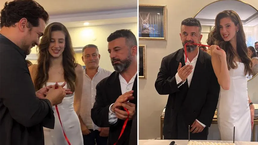 Itır Esen Menajeriyle Nişanlandı, Yüzükleri Çağatay Ulusoy Takıp