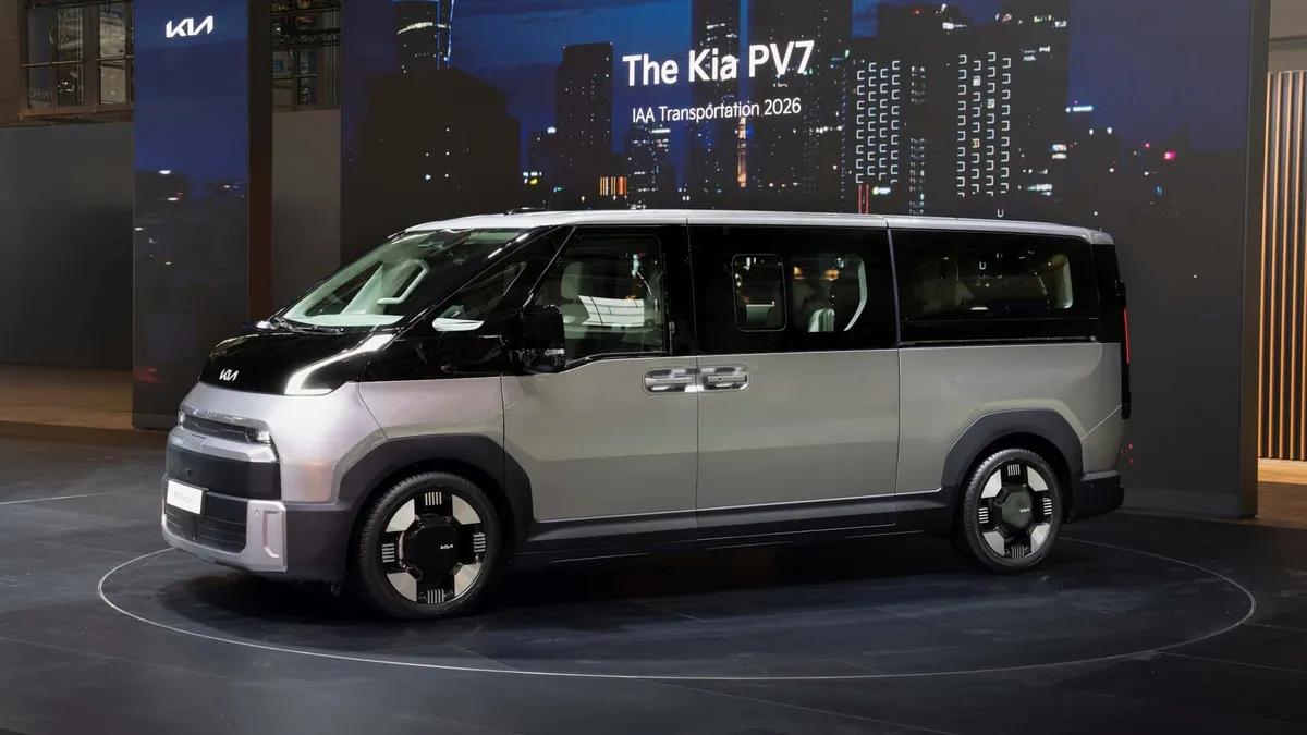 Kia'nın Yeni Elektrikli Ticari Aracı PV7 Tanıtıldı