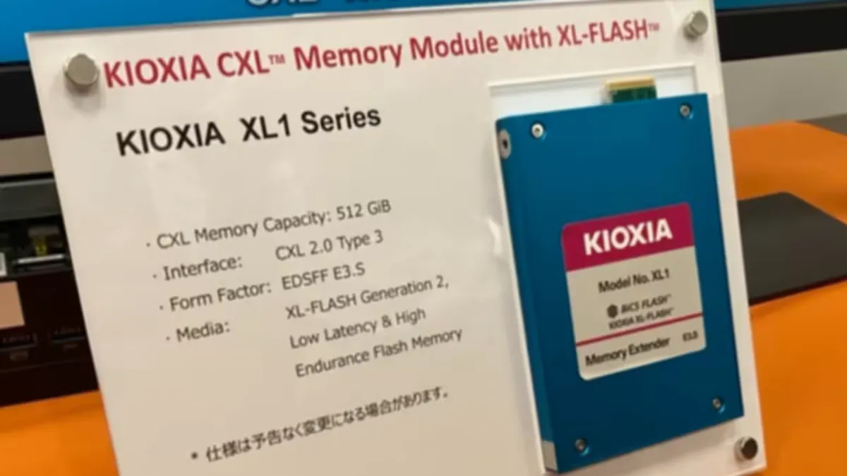 Kioxia, Yapay Zeka Çağında DRAM Maliyetlerini Düşürmek İçin Yeni Depolama Teknolojisini Tanıttı