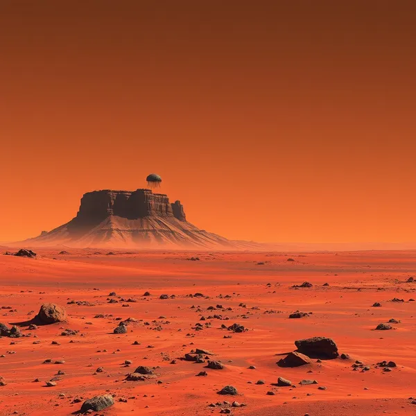 Mars'taki gizemli 'denizanası' şekli kozmik ışınlara mı ait?