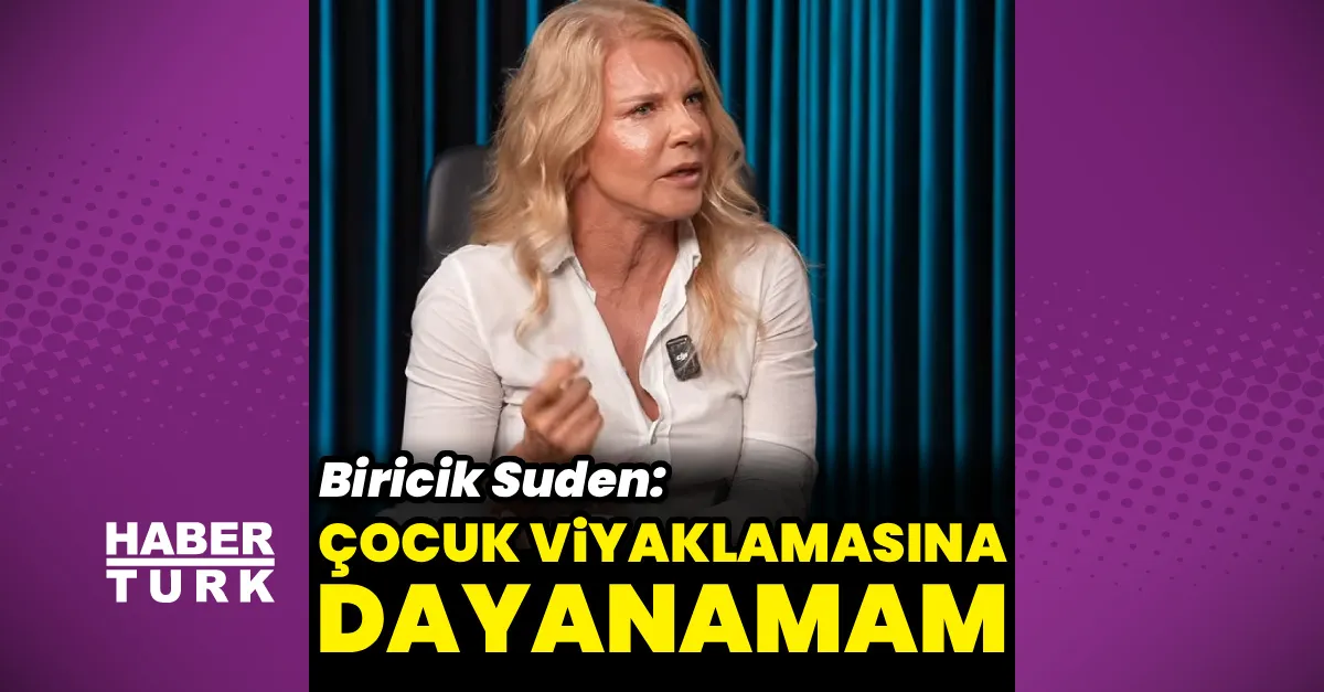 Mazhar Alanson'un eşi Biricik Suden'den itiraf: 'Çocuk ağlamasına dayanamam'