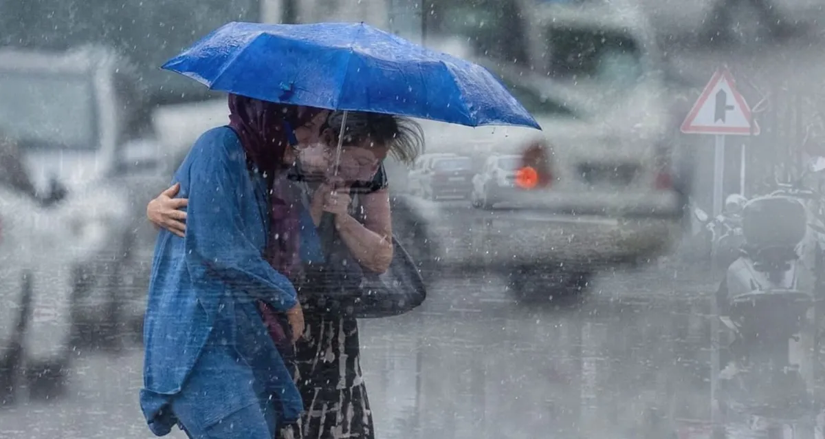 Meteoroloji'den Uyarı: Kuvvetli Yağışlar Kapıda