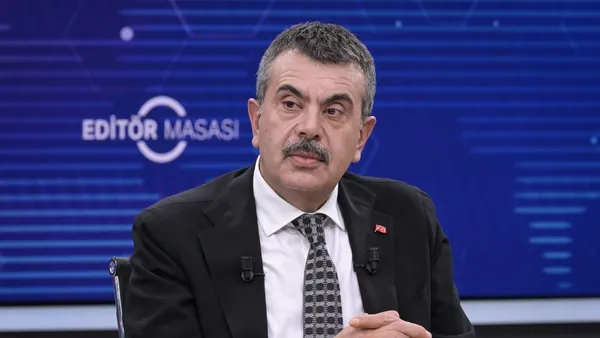 Milli Eğitim Bakanı, eğitim gündemini AA Editör Masası'nda değerlendirdi