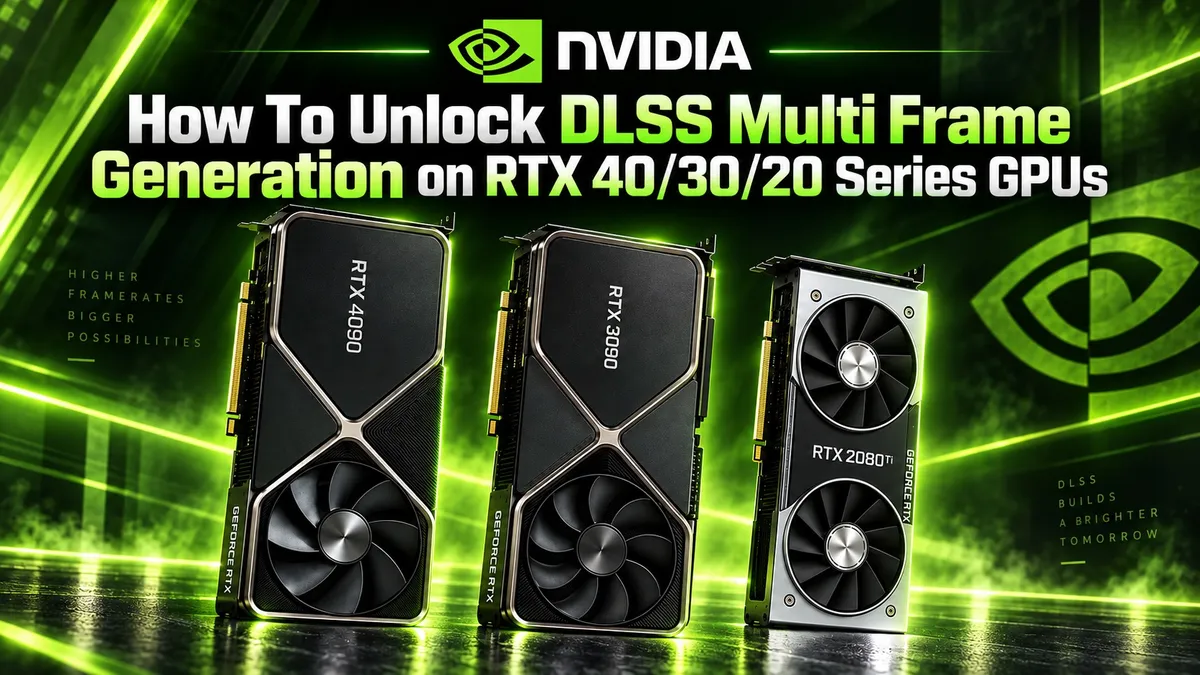 NVIDIA'nın Yeni Kartlarına Özgü Olan DLSS Çoklu Kare Üretimi, Eski RTX Modellerinde Modla Kullanılabilir Hale Geldi
