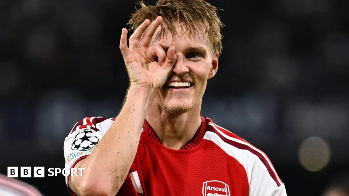 Odegaard'ın Zirve Performansı Arsenal'i Şampiyonlar Ligi Yolunda Güçlendiriyor