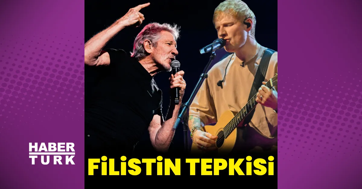 Pink Floyd'un efsane ismi Waters'tan Sheeran'a sert çıkış