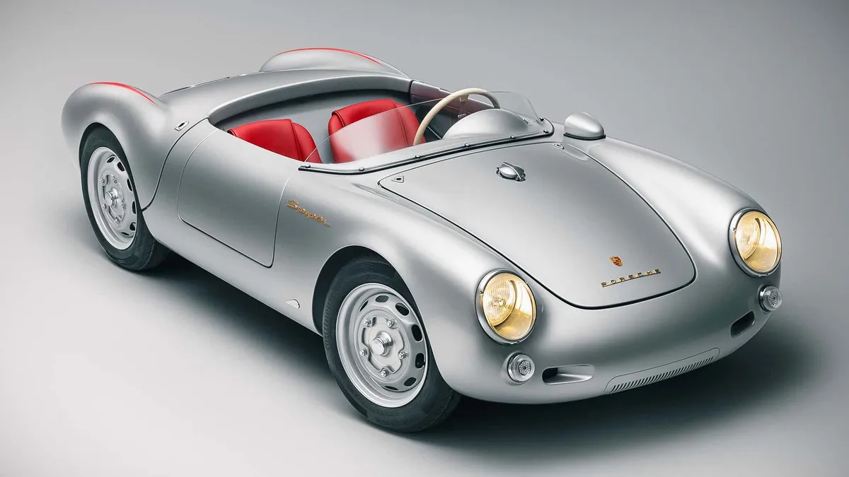 Porsche 550 J Junior Spyder: Yollar için Değil, Koleksiyonlar İçin Üretilen 80'lik Elektrikli İhtişam