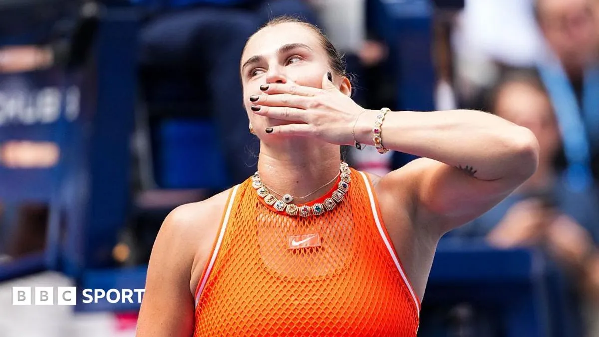 Sabalenka'dan Amerika Açık'ta esrar koku protestosu