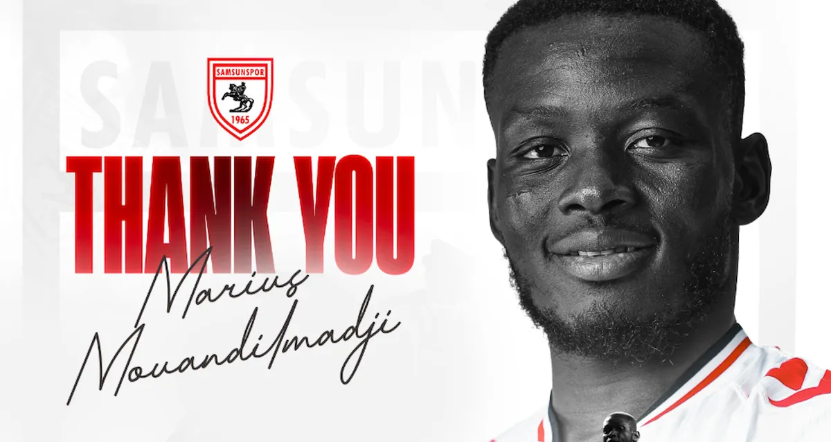 Samsunspor rekor satışa imza attı: Golcü Mouandilmadji Yunanistan'a gidiyor