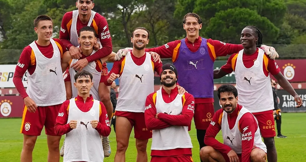 Sarı-kırmızılılar Trabzon derbisi öncesi taktik çalıştı