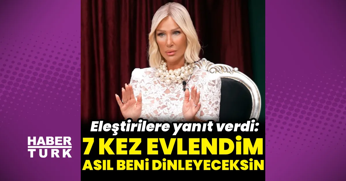 Seda Sayan'dan eleştirmenlere tepki: 'Asıl beni dinleyeceksiniz'