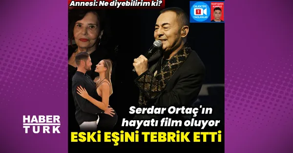 Serdar Ortaç'tan eski eşine tebrik