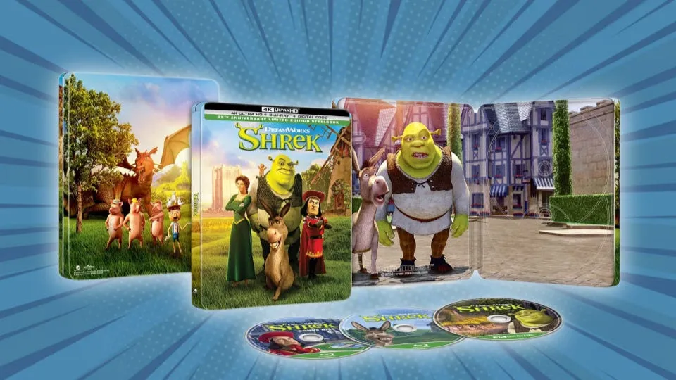 Shrek'in 25. Yıl Dönümü Özel 4K Baskısı Yolda
