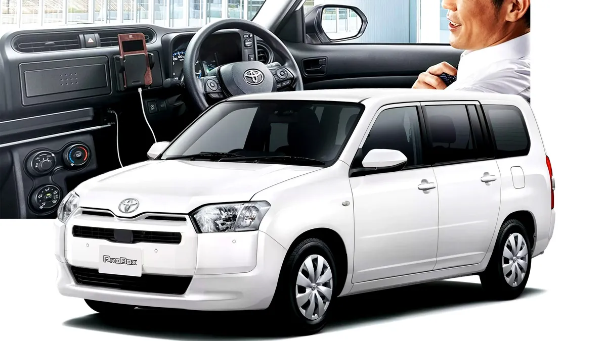 Toyota Probox'a Polise Haber Veren Akıllı Teknoloji Eklendi