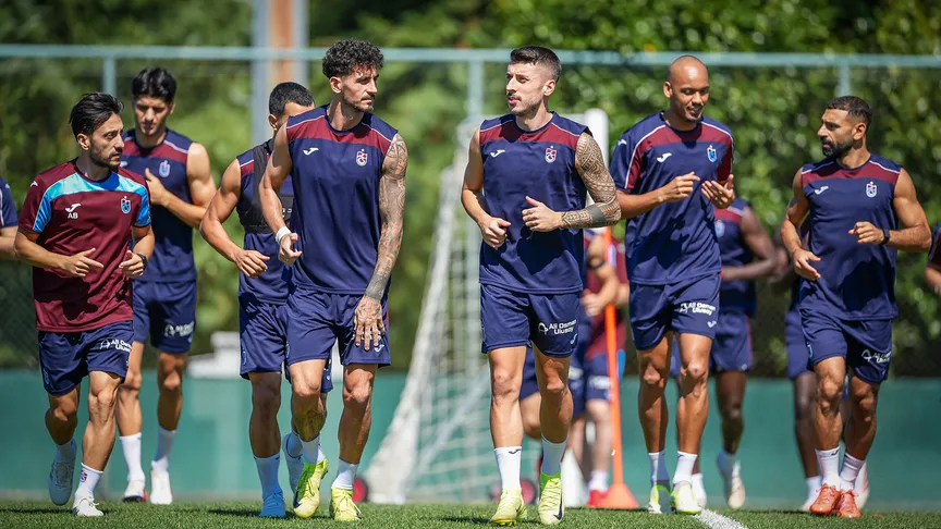 Trabzonspor Konyaspor maçı öncesi antrenman yaptı