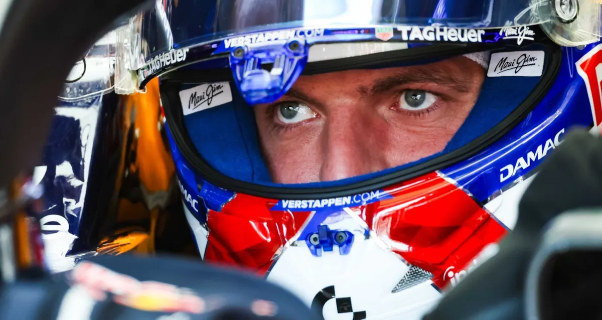 Verstappen, 100 amatör sürücüyü 14 turda geçerek galip geldi