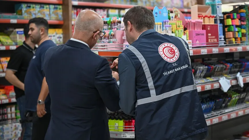 Yeni eğitim yılı öncesi kırtasiyede denetim yoğunluğu
